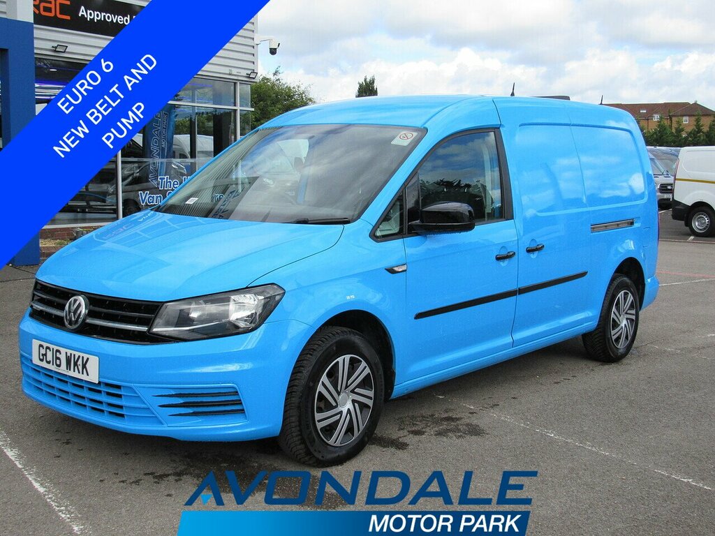 Volkswagen Caddy Maxi Tdi C20 Bluemotion Tech British Gas Van With Twin Blue