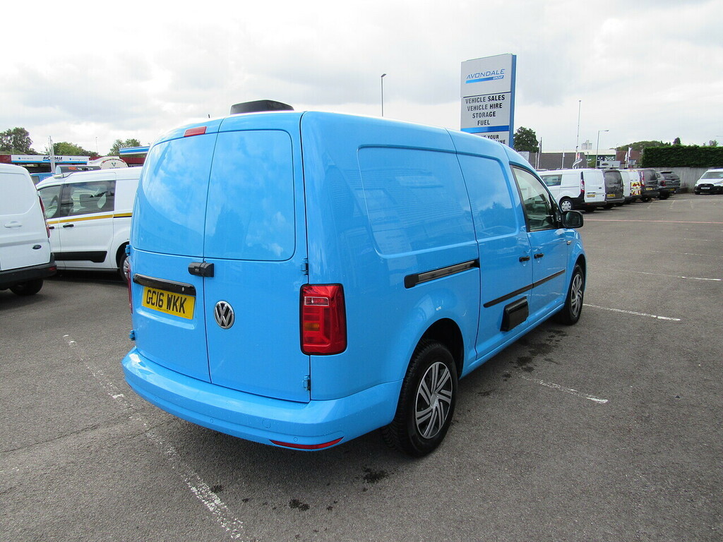 Volkswagen Caddy Maxi Tdi C20 Bluemotion Tech British Gas Van With Twin Blue #6