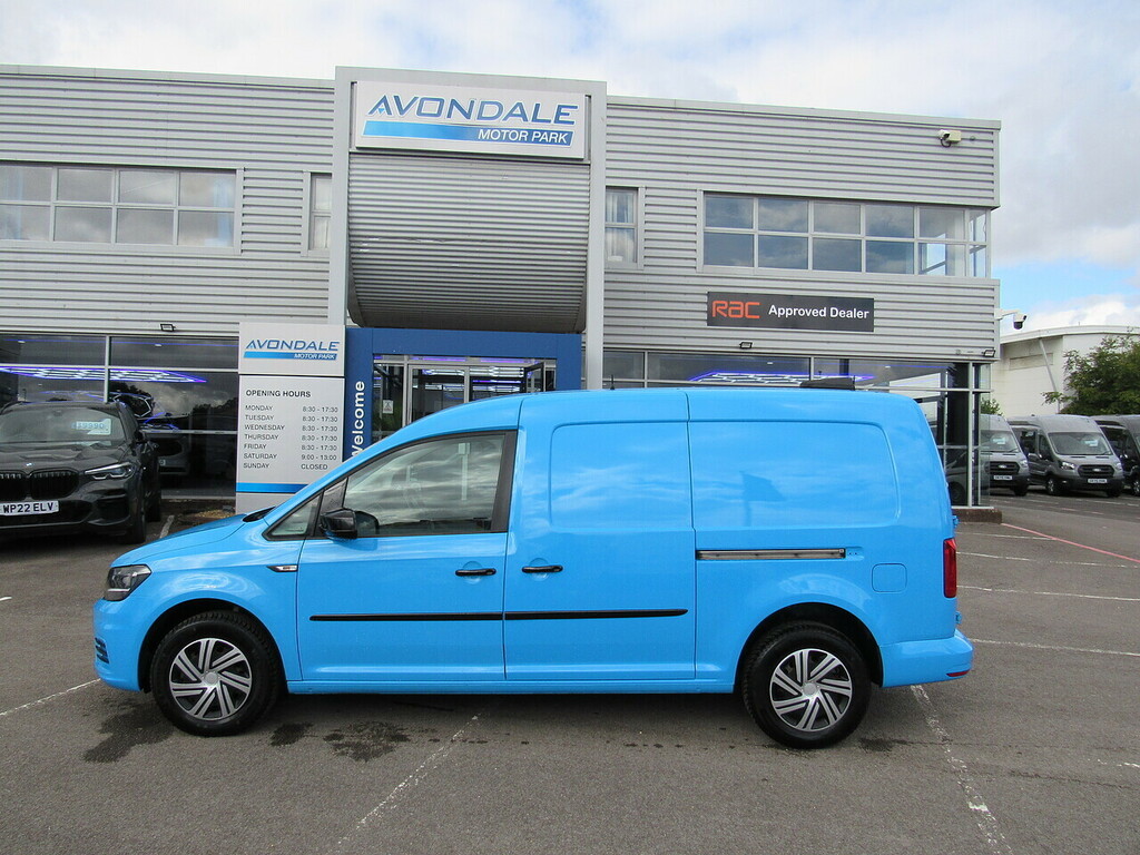 Volkswagen Caddy Maxi Tdi C20 Bluemotion Tech British Gas Van With Twin Blue #3