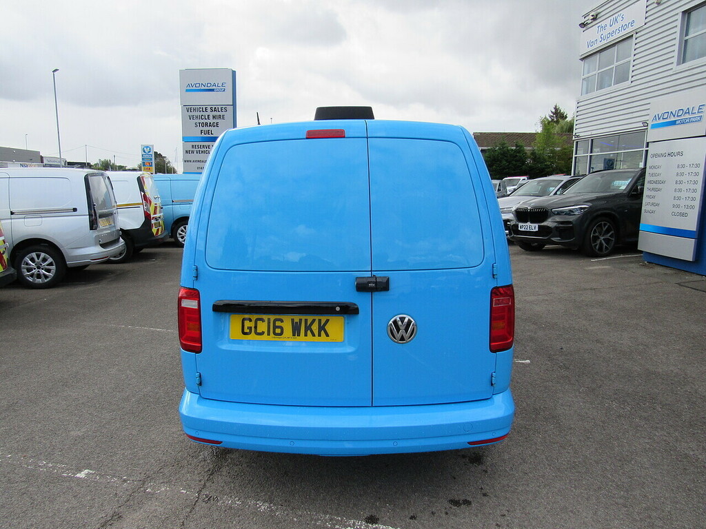 Volkswagen Caddy Maxi Tdi C20 Bluemotion Tech British Gas Van With Twin Blue #5