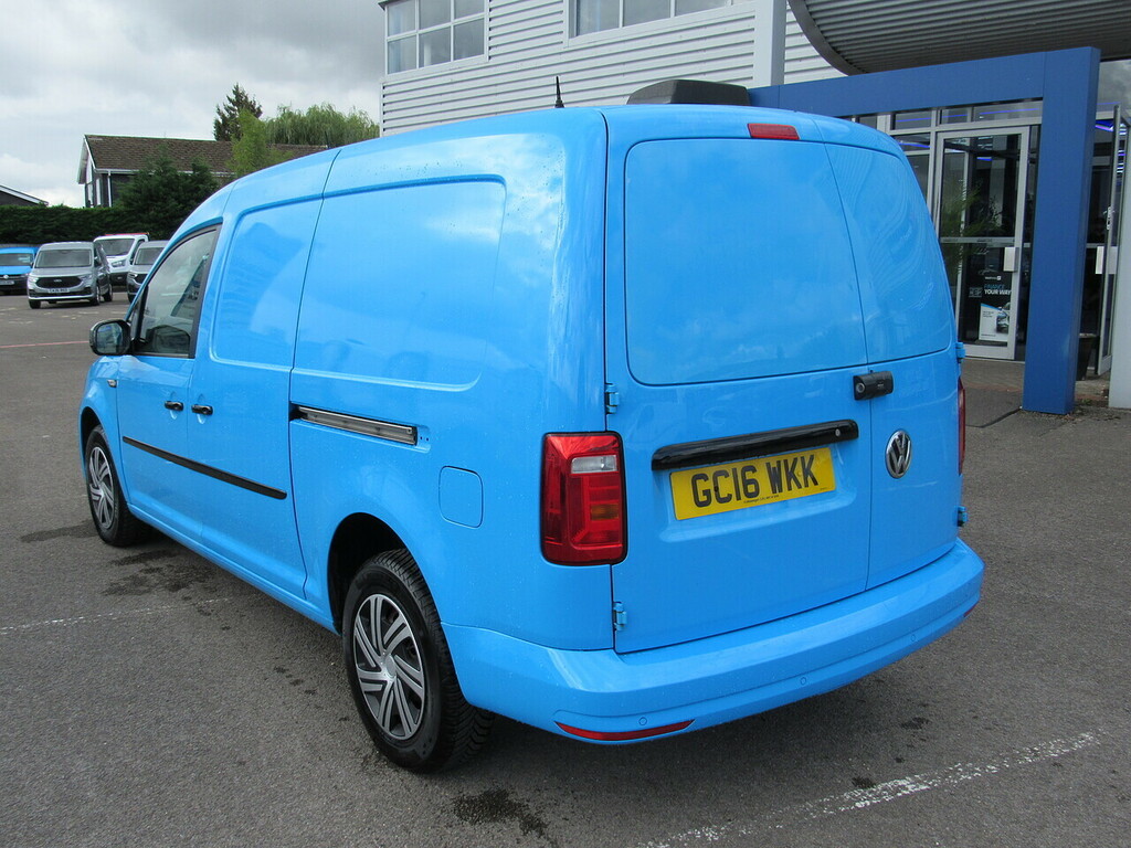 Volkswagen Caddy Maxi Tdi C20 Bluemotion Tech British Gas Van With Twin Blue #4