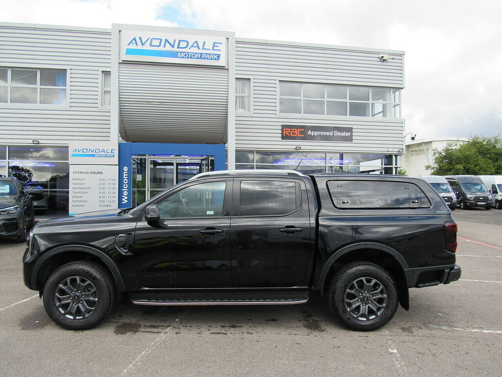 Ford Ranger 2.0 Td Ecoblue Wildtrak Pickup Double Cab Dies Black #2