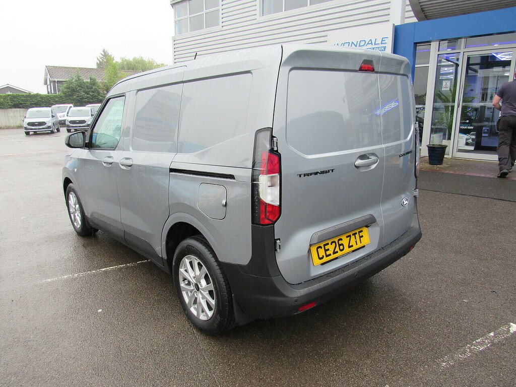 Ford Transit Courier Ecoblue Limited Euro 6 With Rear Camera Heated Sea Silver #3