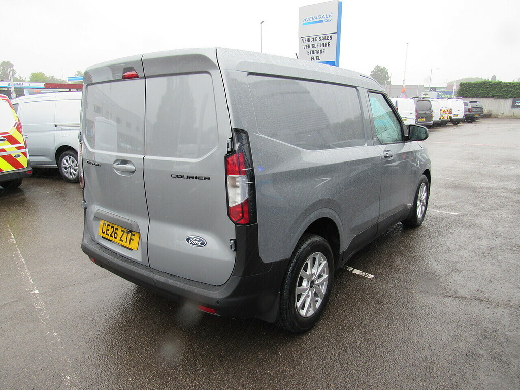 Ford Transit Courier Ecoblue Limited Euro 6 With Rear Camera Heated Sea Silver #6