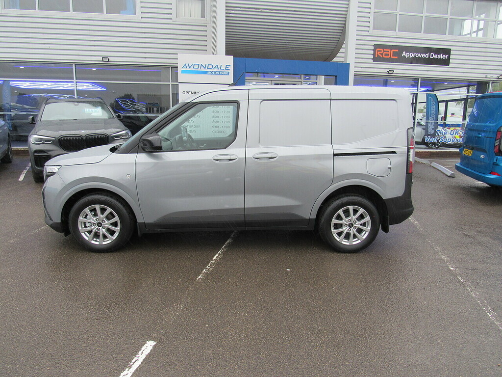 Ford Transit Courier Ecoblue Limited Euro 6 With Rear Camera Heated Sea Silver #2