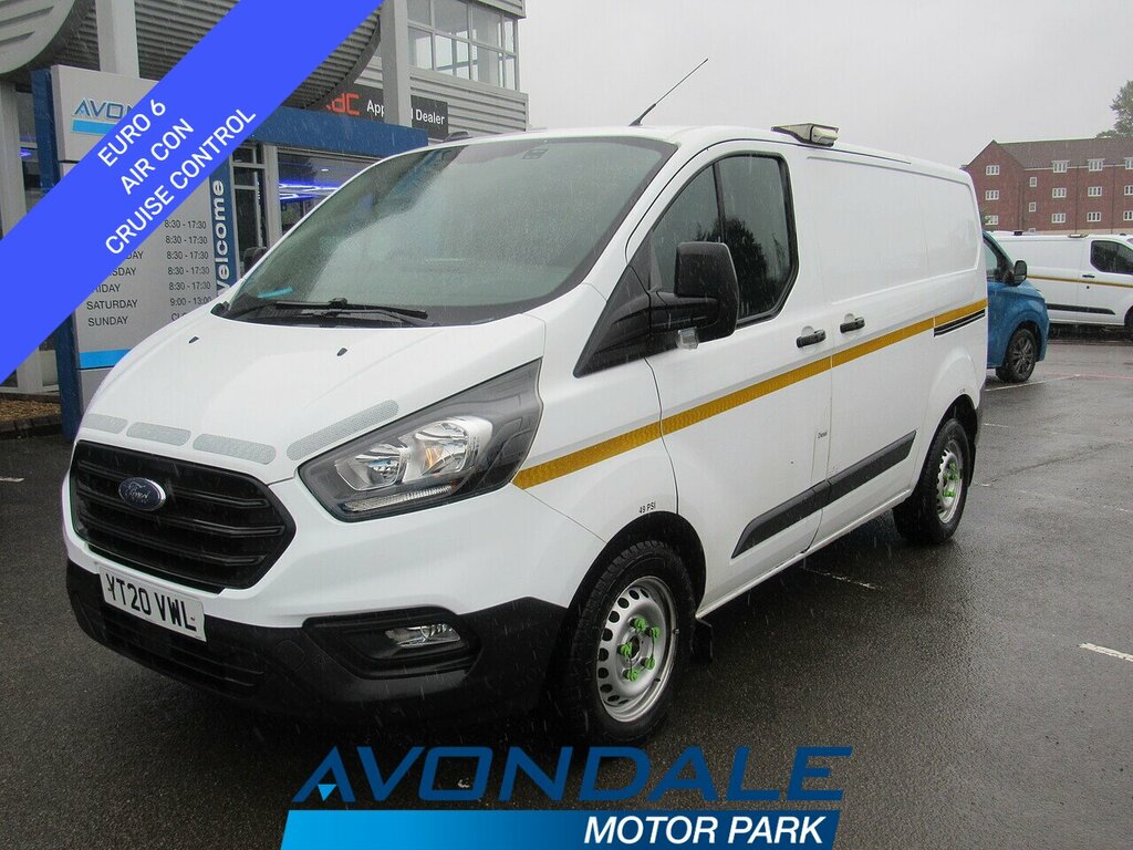 Ford Transit Custom 2.0 320 Ecoblue Leader Panel Van White