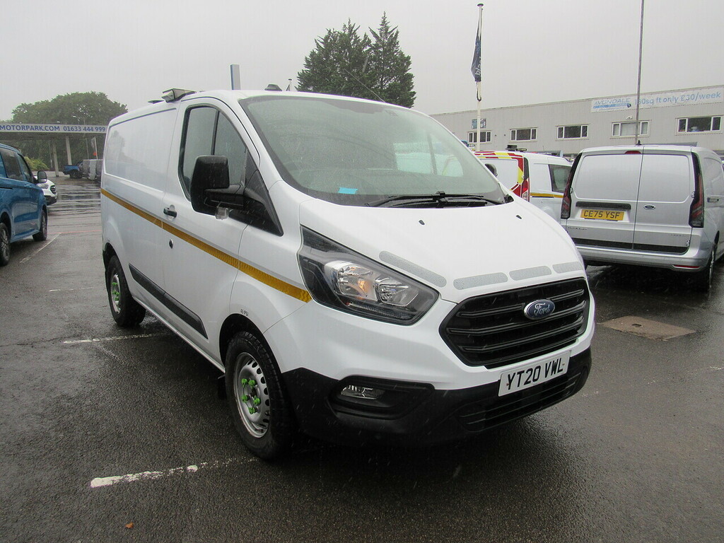 Ford Transit Custom 2.0 320 Ecoblue Leader Panel Van White #3