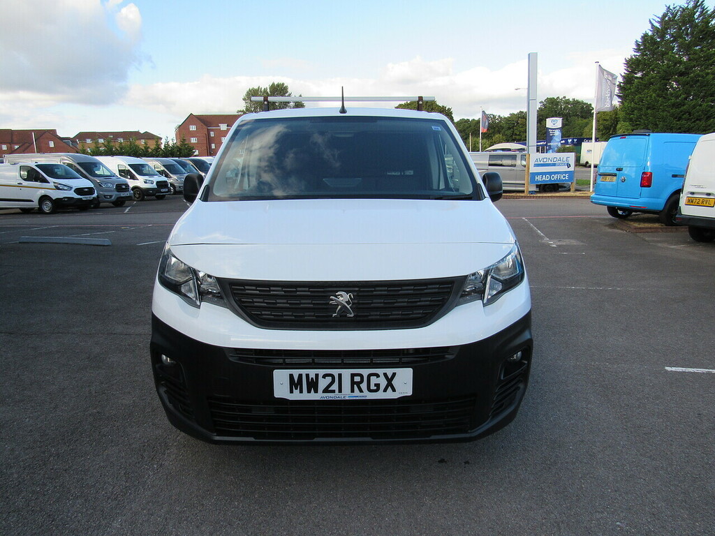 Peugeot Partner Van 1.5 Blhdi 1000 100 Prof Prm Grey #9