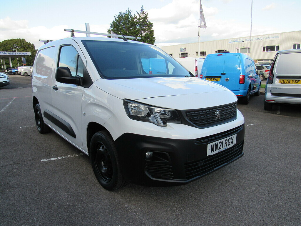Peugeot Partner Van 1.5 Blhdi 1000 100 Prof Prm Grey #8