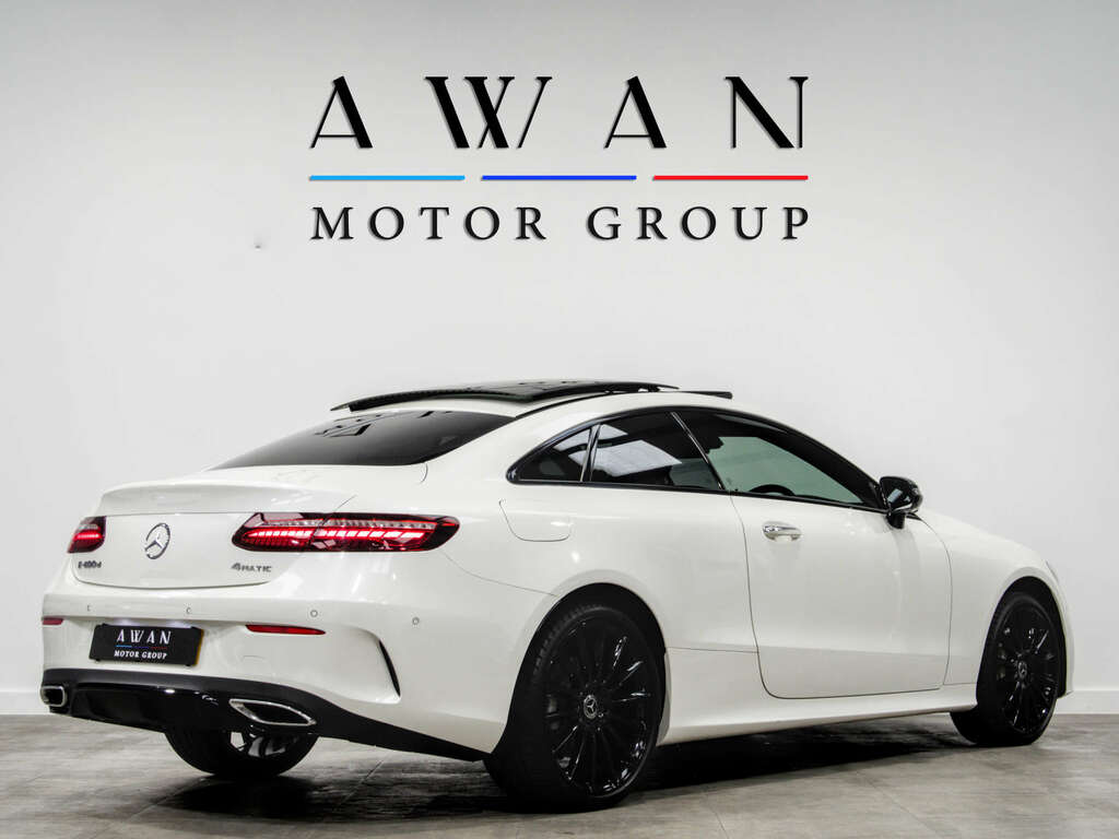 Mercedes-Benz E Class 2.9 E 400 Amg Line Night Edition Premium D 4Matic White #3