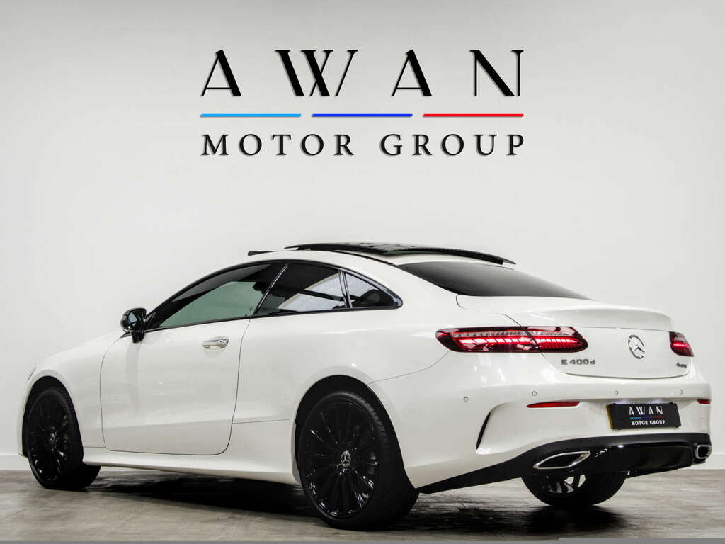 Mercedes-Benz E Class 2.9 E 400 Amg Line Night Edition Premium D 4Matic White #2