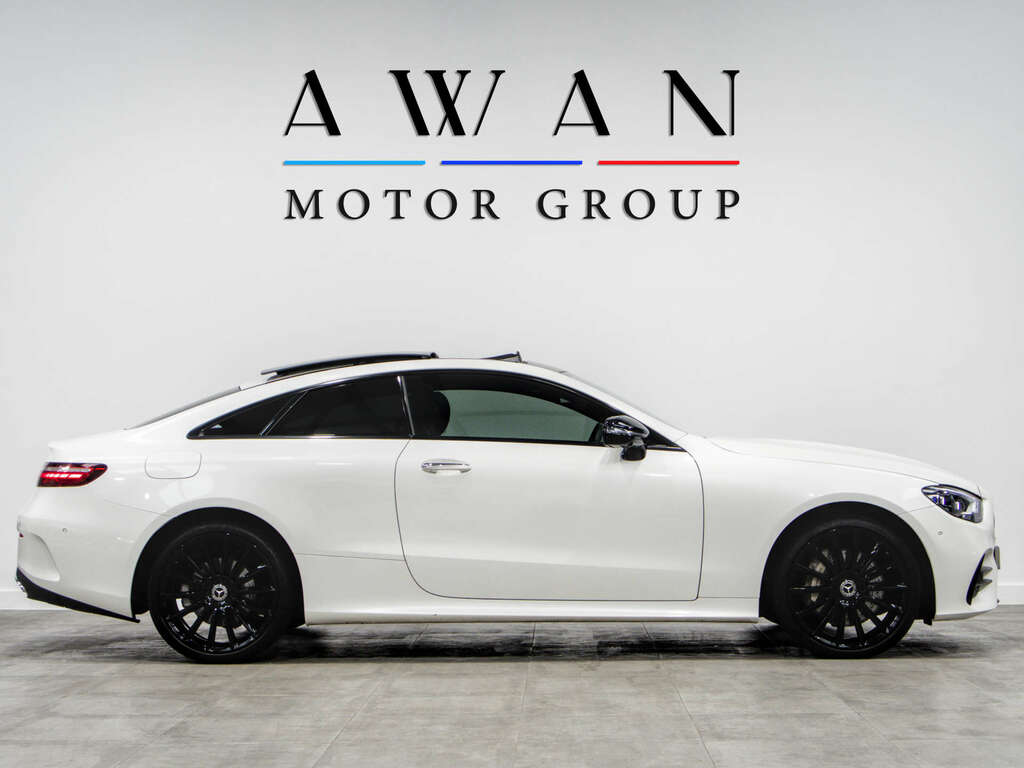 Mercedes-Benz E Class 2.9 E 400 Amg Line Night Edition Premium D 4Matic White #4