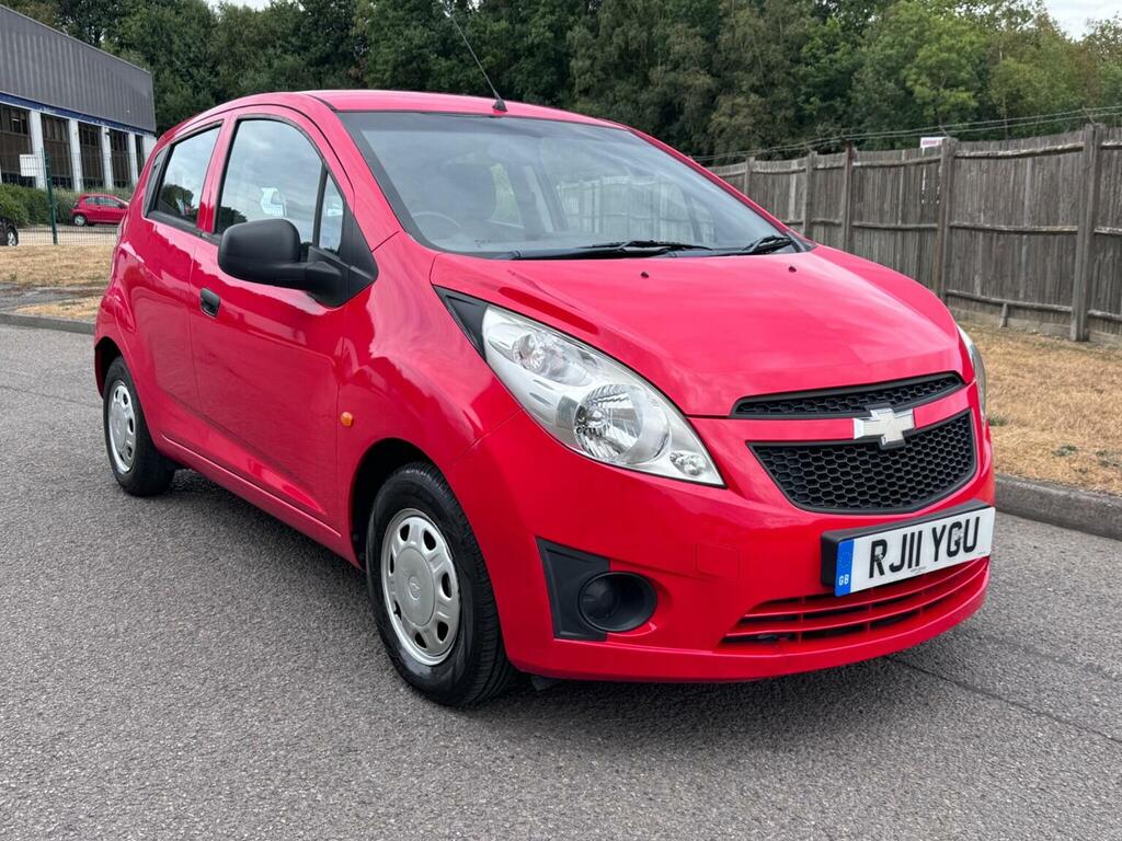 Chevrolet Spark Hatchback 1.0I Euro 5 No Ac 201111 Red
