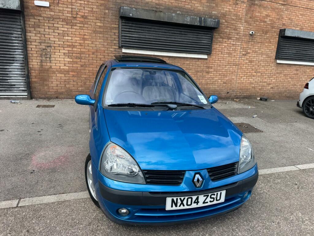 Renault Clio Privilege Blue #2