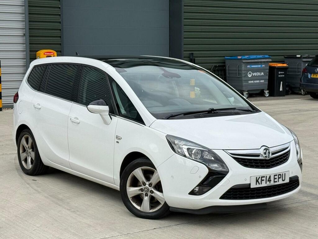 Vauxhall Zafira Tourer Mpv 1.6 Cdti Ecoflex Elite Euro 6 Ss 2014 White #2