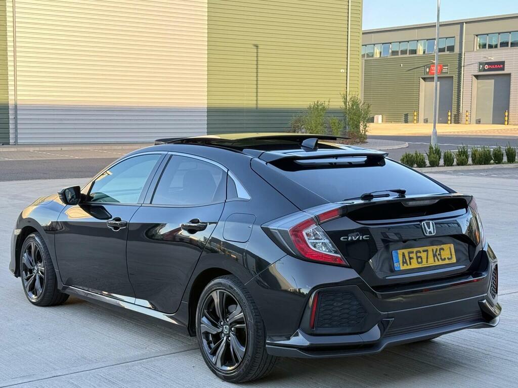 Honda Civic 1.6 I-dtec Ex Euro 6 Ss Black #6