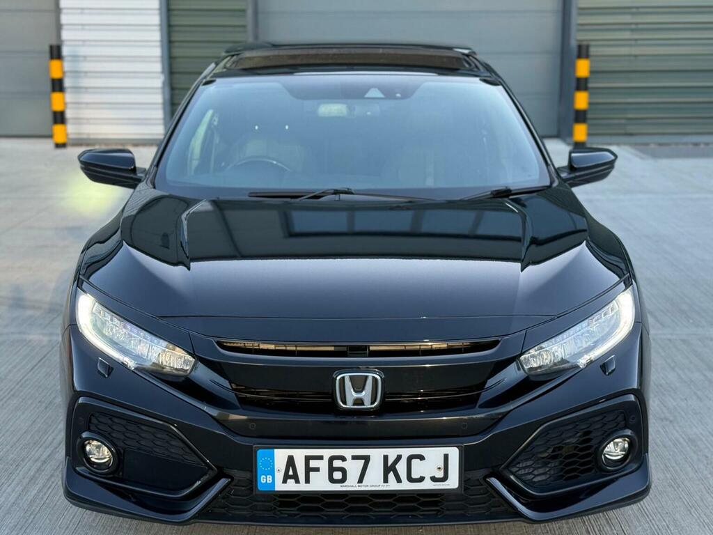 Honda Civic 1.6 I-dtec Ex Euro 6 Ss Black #4