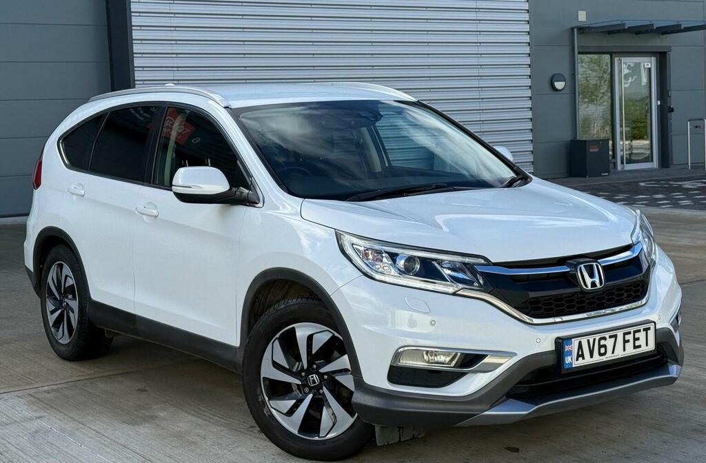 Honda Cr-V Suv 1.6 I-dtec Sr Euro 6 Ss 201767 White #5