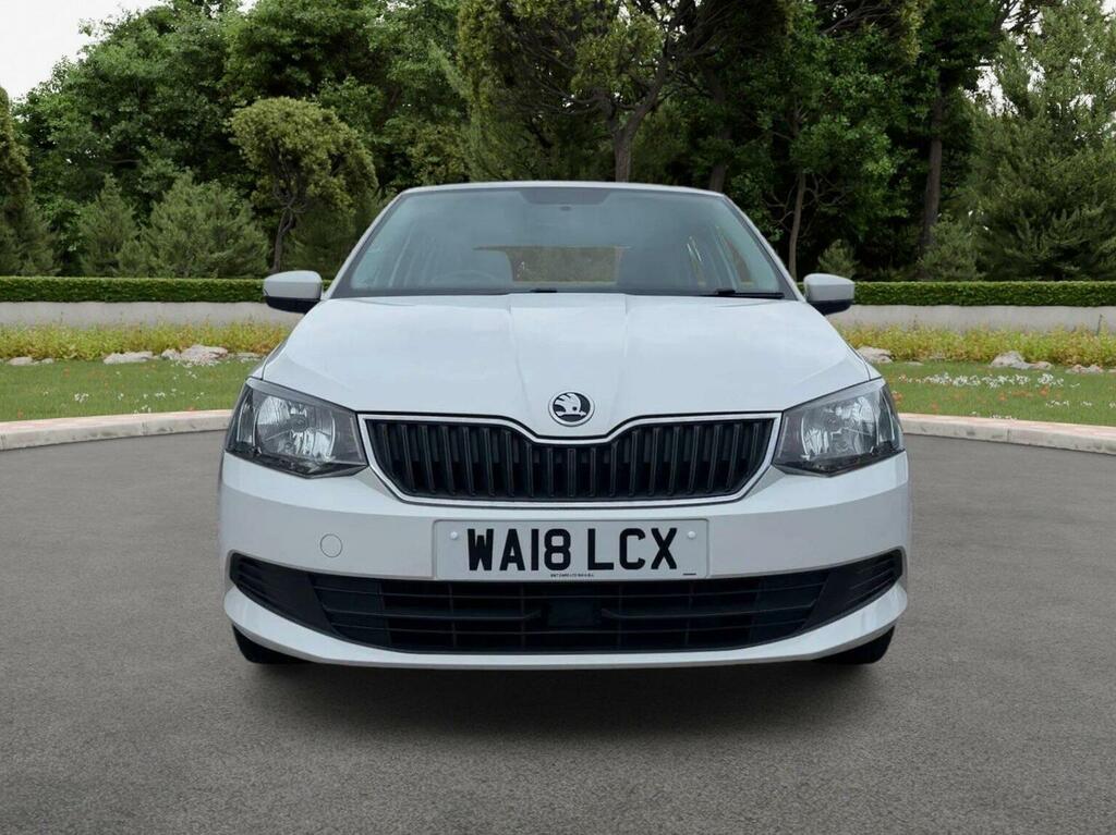 Skoda Fabia 1.0 Se Euro 6 Ss White #3