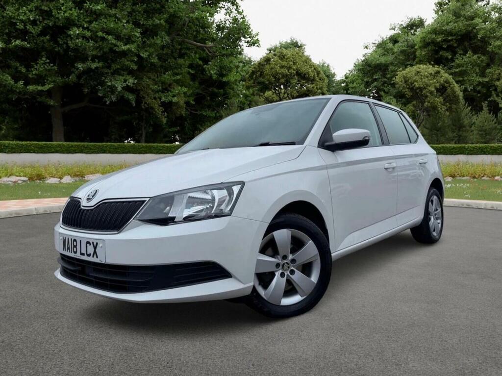 Skoda Fabia 1.0 Se Euro 6 Ss White