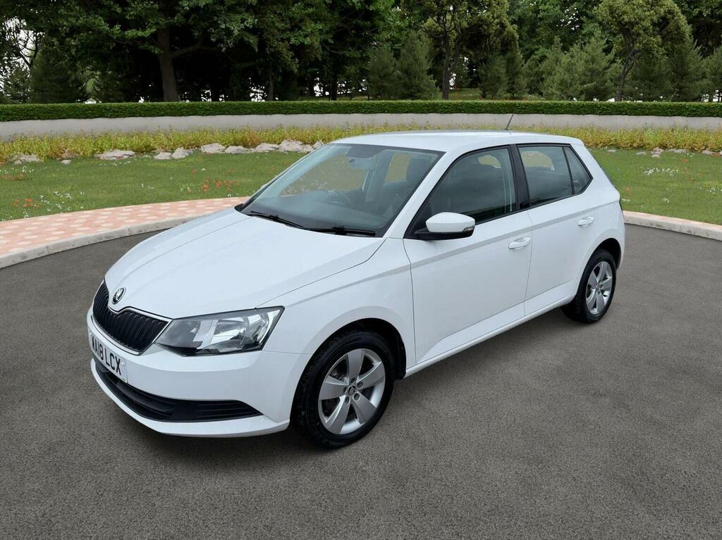Skoda Fabia 1.0 Se Euro 6 Ss White #2