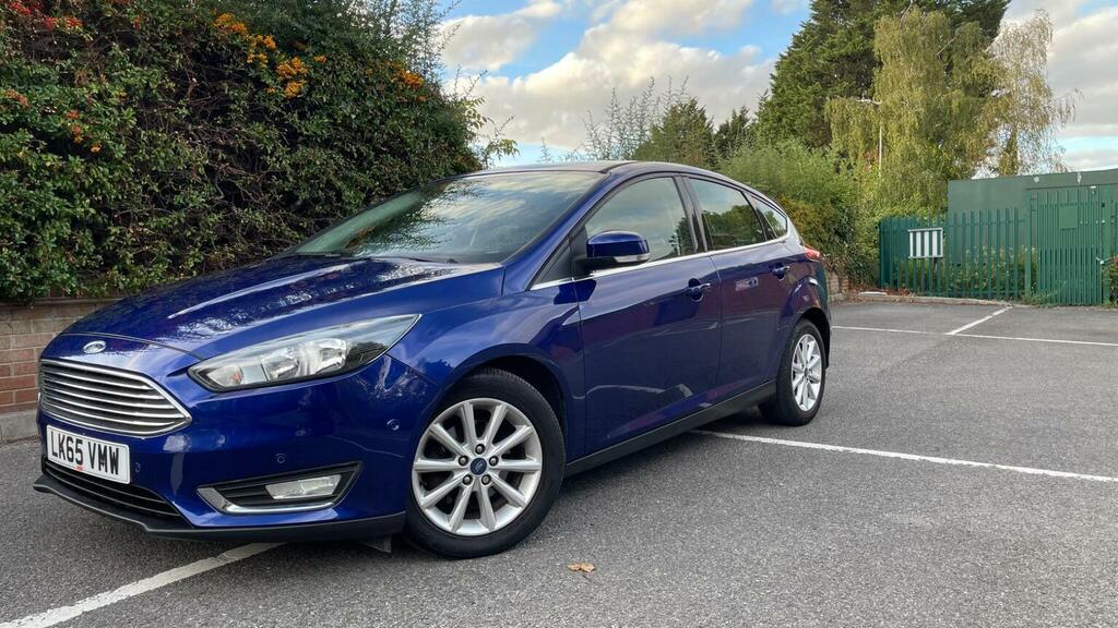 Ford Focus 1.5 Tdci Titanium Euro 6 Ss Blue