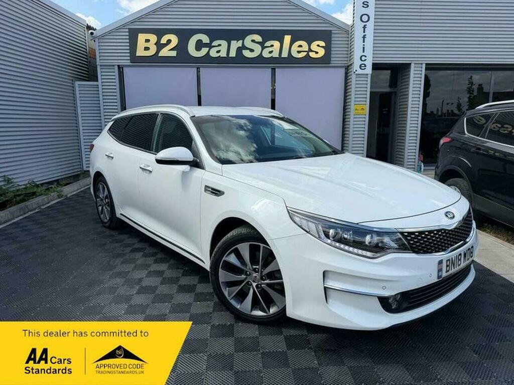 Kia Optima Estate 1.7 Crdi 3 Sportswagon Dct Euro 6 Ss White