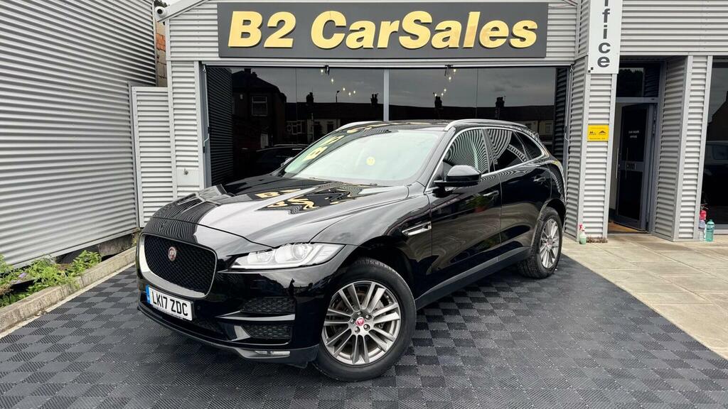 Jaguar F-Pace 2.0 D180 Portfolio Awd Euro 6 Ss Black #4
