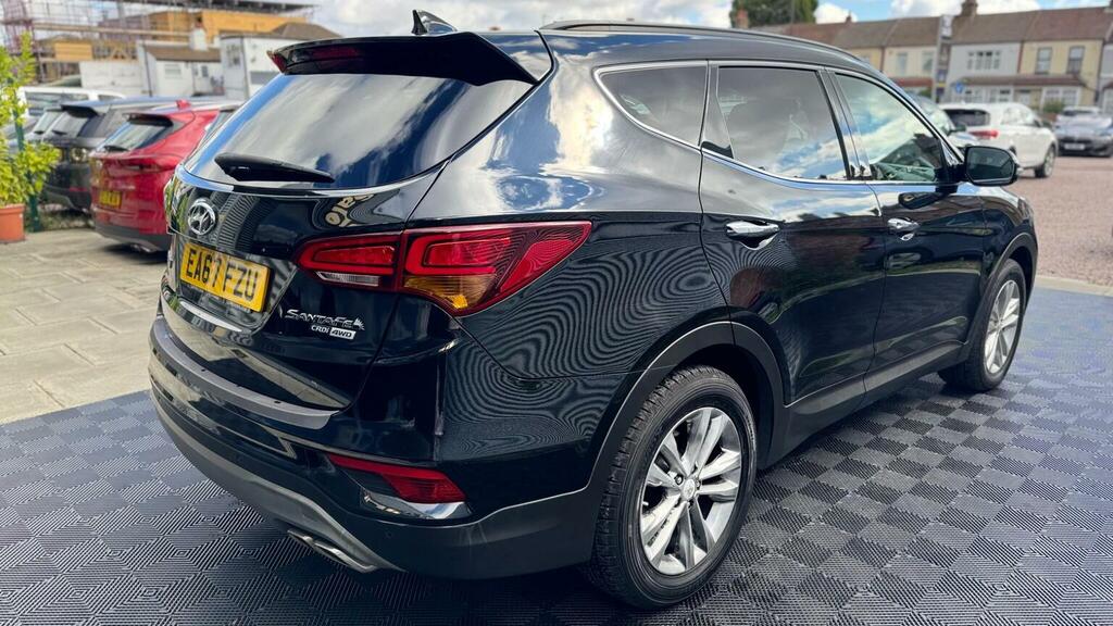 Hyundai Santa Fe 2.2 Crdi Premium Blue Black #9