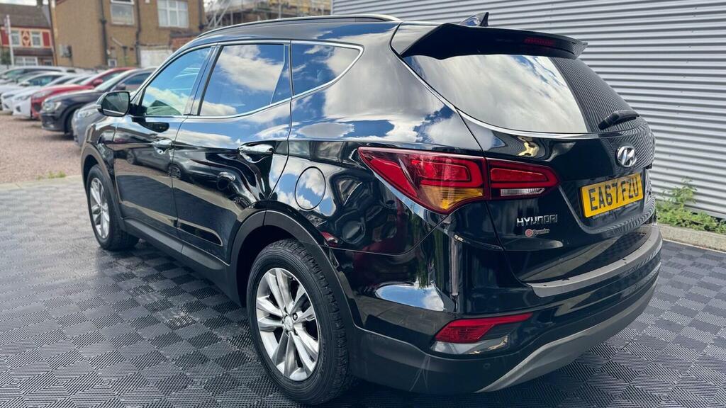 Hyundai Santa Fe 2.2 Crdi Premium Blue Black #10