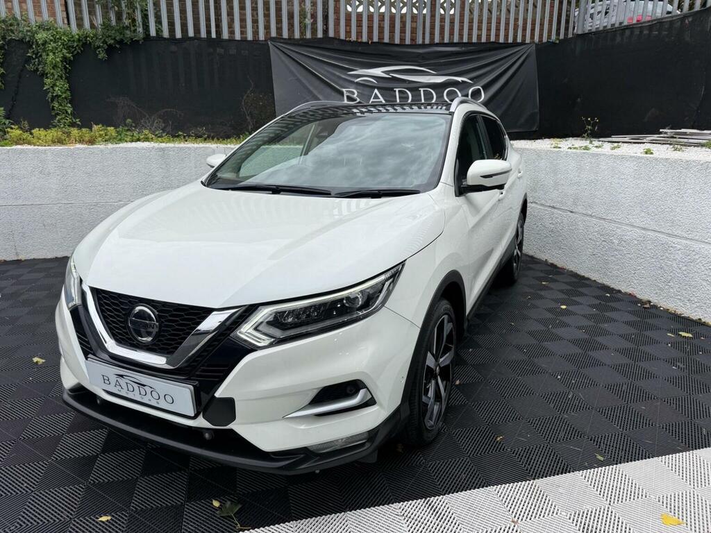 Nissan Qashqai 1.3 Dig-t Tekna Dct Euro 6 Ss White #6