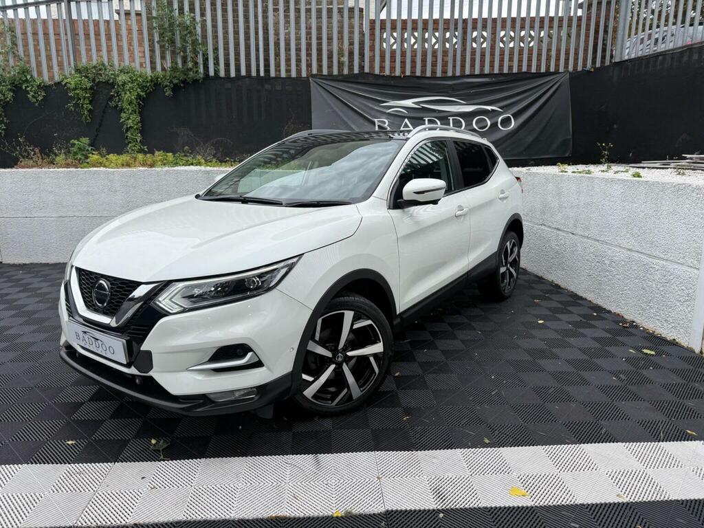 Nissan Qashqai 1.3 Dig-t Tekna Dct Euro 6 Ss White #4