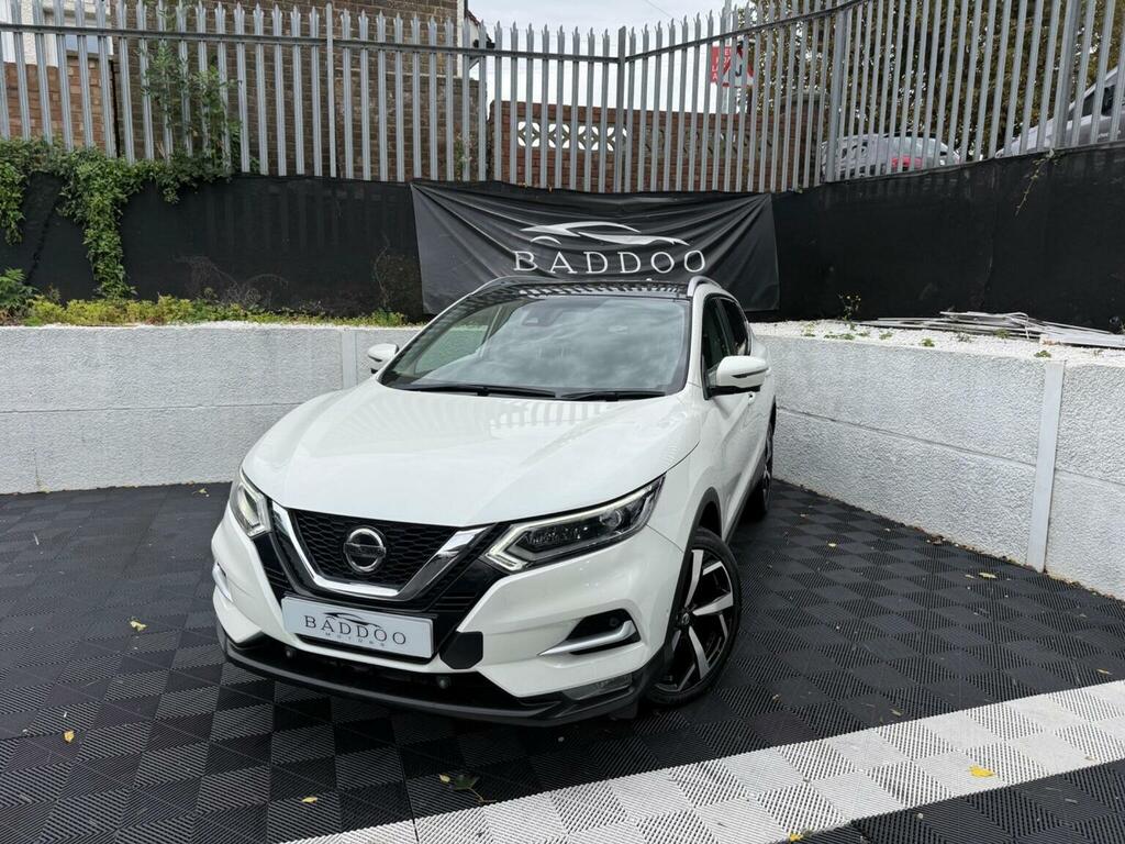 Nissan Qashqai 1.3 Dig-t Tekna Dct Euro 6 Ss White #5