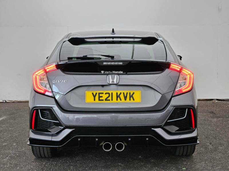 Honda Civic 1.5 Vtec Turbo Sport Grey #6