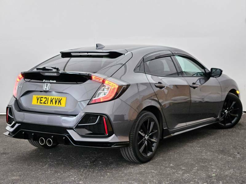 Honda Civic 1.5 Vtec Turbo Sport Grey #5