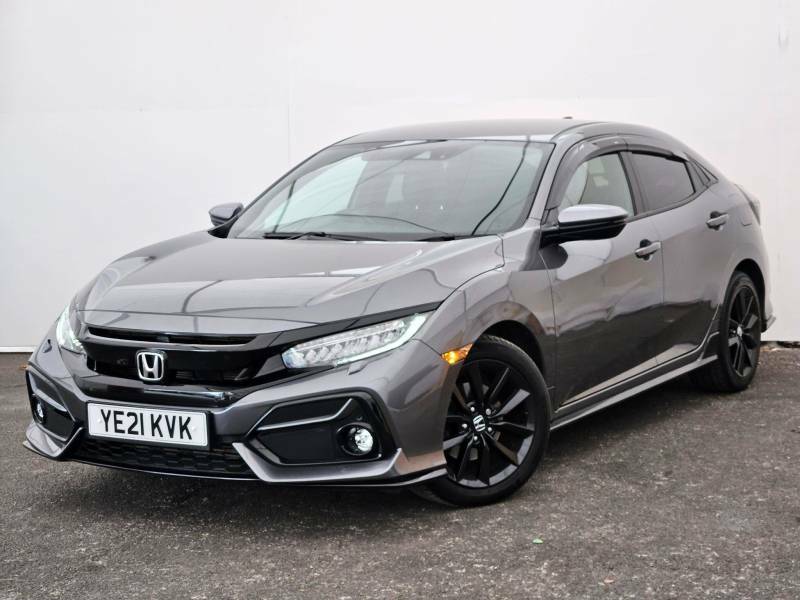Honda Civic 1.5 Vtec Turbo Sport Grey #4