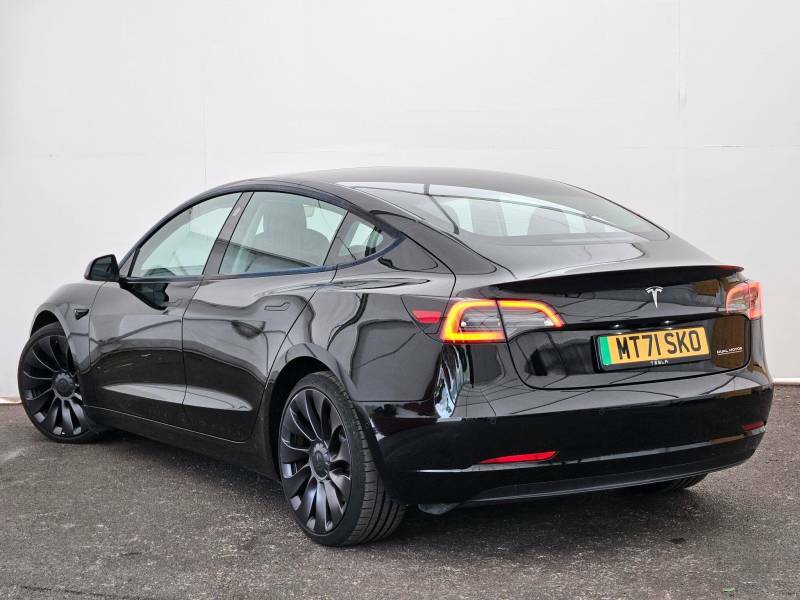 Tesla Model 3 Performance Awd Performance Upgrade Black #3