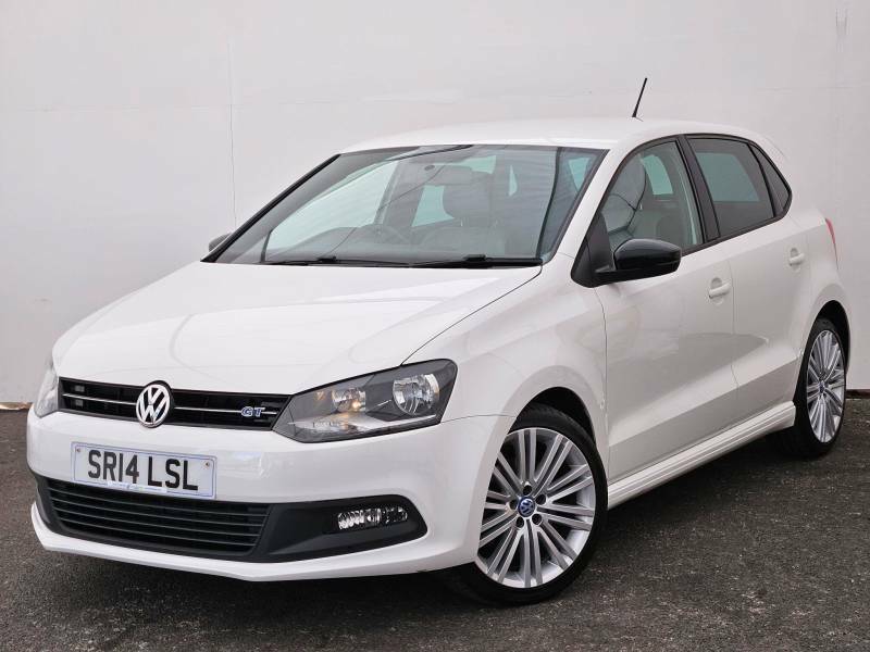 Volkswagen Polo 1.4 Tsi Act Bluegt White #5