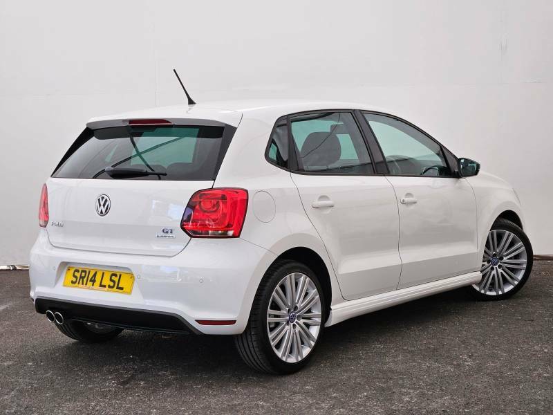 Volkswagen Polo 1.4 Tsi Act Bluegt White #6
