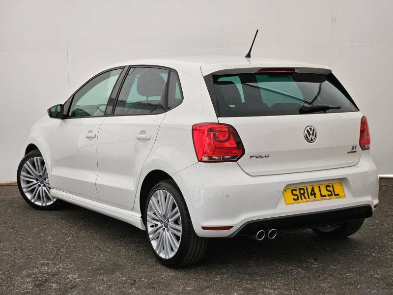 Volkswagen Polo 1.4 Tsi Act Bluegt White #3