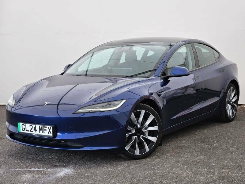 Tesla Model 3 Long Range Awd Blue #5