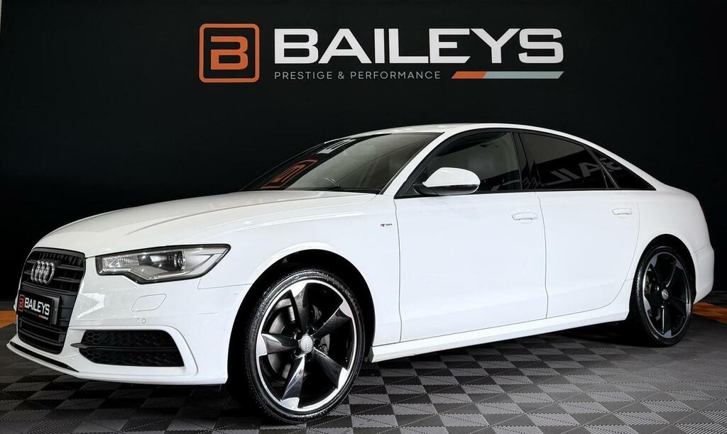 Audi A6 Saloon 2.0 Tdi Ultra Black Edition Euro 6 Ss 2014 White