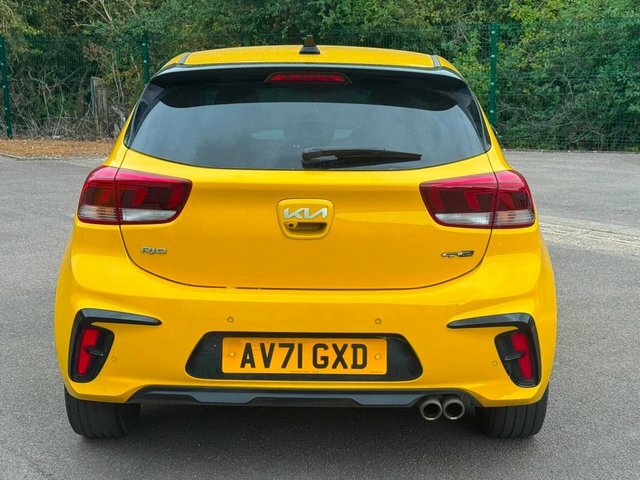 Kia RIO 1.0 T-gdi Mhev Gt-line Yellow #5