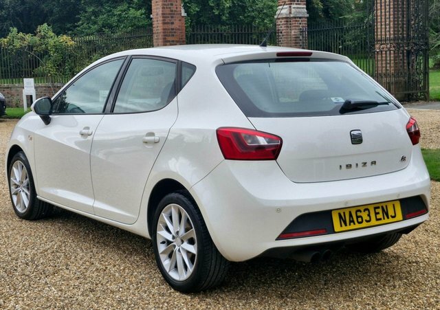 Seat Ibiza 1.2 Tsi Fr Hatchback White #6