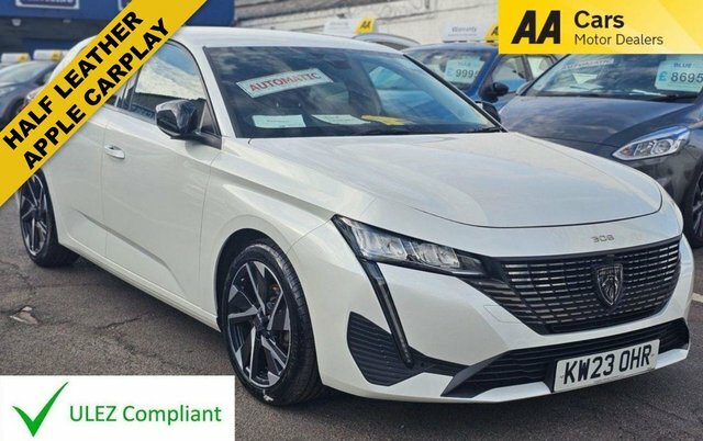 Peugeot 308 1.2 Puretech Allure Premium Hatchback E White