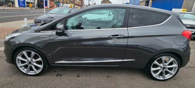 Ford Fiesta 1.0T Ecoboost Vignale Hatchback Petr GU18GDO Grey #4