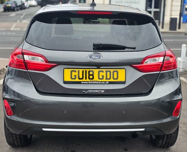 Ford Fiesta 1.0T Ecoboost Vignale Hatchback Petr GU18GDO Grey #6