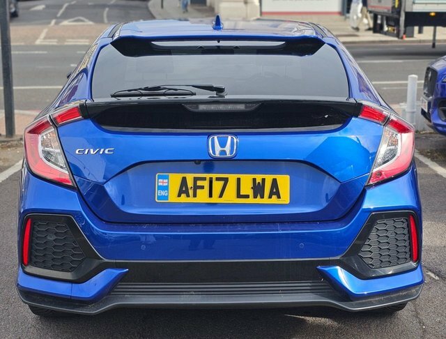 Honda Civic 1.0 Vtec Turbo Sr Hatchback C AF17LWA Blue #5