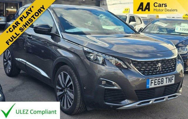 Peugeot 3008 1.2 Puretech Gt Line Suv Euro 6 Grey