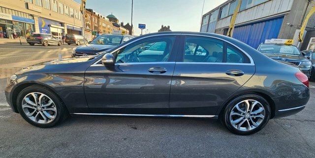 Mercedes-Benz C Class C220 Bluetec Amg Line Grey #4